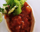 Foto del paso 3 de la receta: Mini burritos con mezclum y queso sin lactosa