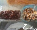 A picture of step 2 of Chocolate and Biscuit Salami.