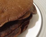 Foto langkah ke 10 dari resep Pancake ChocoNana (Chocolate BaNana) Simple 🍌🍌.