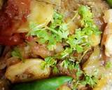 Brinjal in a wok  recipe step 6 photo