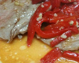 Foto del paso 2 de la receta: Ternera asturiana al ajillo con pimientos