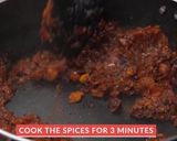 A picture of step 5 of Egg Kheema Masala.