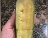Foto del paso 1 de la receta: Zuchinis rellenos con pollo keto