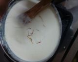 A picture of step 4 of Shahi phirni.