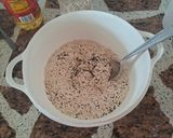 Foto del paso 2 de la receta: Bizcochitos de avena relleno con queso provolone 🧀