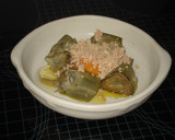 Foto del paso 3 de la receta: Alcachofas con huevo y micuit