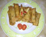 Foto langkah ke 5 dari resep Risol Isi Tahu, Makaroni,Daging Ayam.