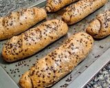 Foto del paso 4 de la receta: PAN LARGUITO🥖Integral con Panela (papelón) Orgánica...!😋