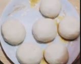 A picture of step 3 of Lacha pratha 🍽️.