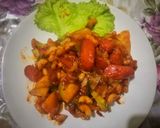 Foto langkah ke 5 dari resep Macaroni sosis asam manis.