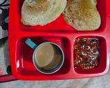 विक१ चिला के साथ चाय। रेसिपी चरण 4 फोटो