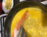 Foto del paso 9 de la receta: Salmón a la naranja a mi manera con champiñones laminados