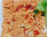 Hình bước làm 4 của món Tàu hũ phủ chà bông