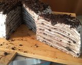 Foto langkah ke 8 dari resep Oreo mille crepes.
