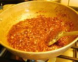 A picture of step 5 of Fig Almond Halwa.