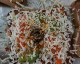 ব্রাউনব্রেড ভেজ পিজ্জা (brown bread veg pizza recipe in Bengali) রেসিপি ধাপ - 4 ছবি