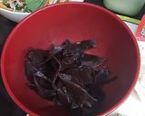 Foto langkah ke 1 dari resep Tumis toge bakso camur kuping.