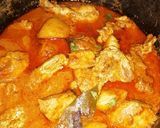 A picture of step 3 of Chicken Curry.