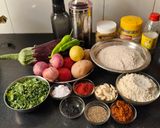A picture of step 1 of Litti chokha.