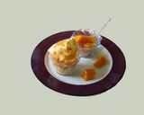 A picture of step 5 of Mango ice cream, Mango jelly.