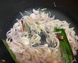 A picture of step 2 of Vegetable rice.