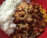 A picture of step 4 of Easy Crockpot Mexican Taco Casserole.