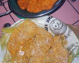 Gambar langkah 3 resipi Ayam goreng krispy.
