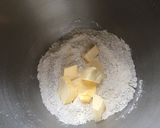 Une image de l'étape 2 de Pâte brisée au lait,épeautre et sarrasin.