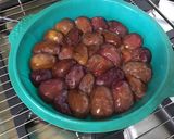 Une image de l'étape 9 de Gâteau façon far aux prunes, vanille et manzana.
