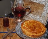 A picture of step 17 of Gata bread (cake).
