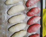 Foto langkah ke 7 dari resep Artisan Bread Merah Putih (Tanpa Ulen).