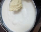 A picture of step 3 of Shahi phirni.