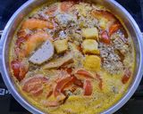 Hình bước làm 4 của món Bún riêu cua