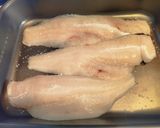 Foto del paso 4 de la receta Filetes de Merluza con Bechamel sin Gluten y sin Lactosa al Horno o a tu Gusto