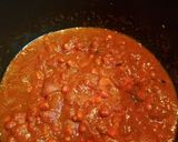 A picture of step 6 of Stewed Calamari in Tomato Sauce.