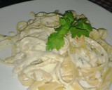 Foto del paso 5 de la receta: Fettuccine Alfredo con camarones