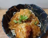 A picture of step 4 of Spaghetti with pumpkin sauce and Veg Balls.