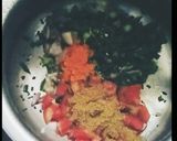 A picture of step 3 of Hara Chana Broccoli Subji.