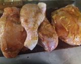 Foto del paso 2 de la receta: Pollo al horno con verduras 💓