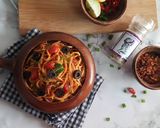 A picture of step 6 of Slow Roasted Tomato Spaghetti.