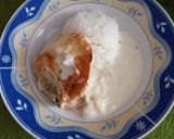 Sajtszószban úszó csirkemell recept fázis 3 fotója