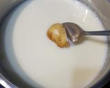 Hình bước làm 5 của món Sữa đậu nành áo xanh