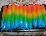 Foto langkah ke 7 dari resep Rainbow Ice (Es Lilin Pelangi).