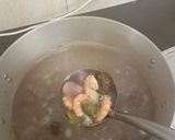 Hình bước làm 5 của món Canh chua tôm trái sấu rau muống