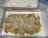 A picture of step 3 of Onion and Potato Tarte Tatin.