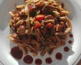 A picture of step 6 of Dragon Pasta.
