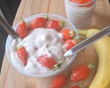 Une image de l'étape 3 de Mousse de 🍌Bananes aux Fraises 🍓.