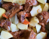 Foto del paso 2 de la receta: Patatas con costillas adobadas