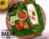 Foto langkah ke 3 dari resep Nasi Bakar Teri.
