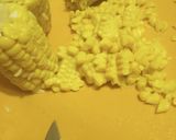 A picture of step 1 of Leftover Rice Cakes 2023.